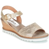 Myma  VOSROVA  women's Sandals in Gold