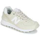 New Balance  WL574  women's Shoes (Trainers) in Beige