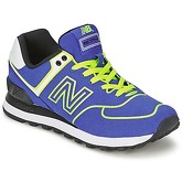 New Balance  WL574  women's Shoes (Trainers) in Blue