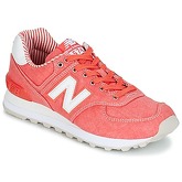 New Balance  WL574  women's Shoes (Trainers) in Orange