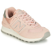 New Balance  WL574  women's Shoes (Trainers) in Pink