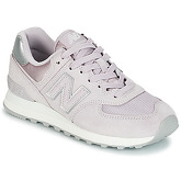 New Balance  WL574  women's Shoes (Trainers) in Purple