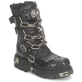 New Rock  CHAOTIC  women's Mid Boots in Black