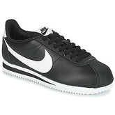 Nike  CLASSIC CORTEZ LEATHER W  women's Shoes (Trainers) in Black