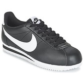 Nike  CLASSIC CORTEZ LEATHER W  women's Shoes (Trainers) in Black