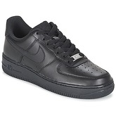 Nike  AIR FORCE 1 '07 W  women's Shoes (Trainers) in Black