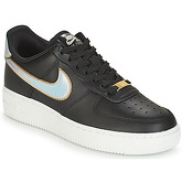 Nike  AIR FORCE 1 '07 METALLIC W  women's Shoes (Trainers) in Black
