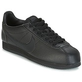 Nike  CLASSIC CORTEZ LEATHER  men's Shoes (Trainers) in Black
