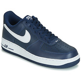 Nike  AIR FORCE 1 '07  men's Shoes (Trainers) in Blue