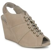 No Name  DIVA OPEN TOE  women's Low Boots in Beige