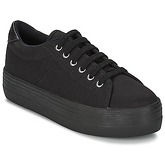 No Name  PLATO SNEAKER  women's Shoes (Trainers) in Black