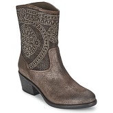 Now  PIOMBO  women's Low Ankle Boots in Grey