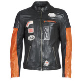 Oakwood  INDIE  men's Leather jacket in Black