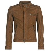 Oakwood  LORD  men's Leather jacket in Brown