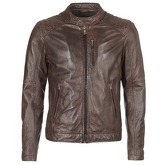 Oakwood  AGENCY  men's Leather jacket in Brown