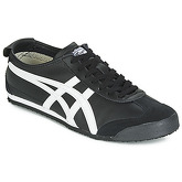 Onitsuka Tiger  MEXICO 66 LEATHER  women's Shoes (Trainers) in Black