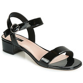 Only  APPLE MIDI  women's Sandals in Black