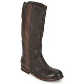 OXS  RAVE YURE  women's High Boots in Brown