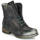 Papucei  MAURA BLACK SILVER  women's Mid Boots in Black
