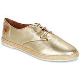Pare Gabia  ROSELINE  women's Shoes (Trainers) in Gold