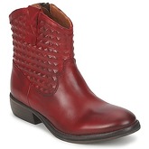 Pastelle  ELSA  women's Mid Boots in Red