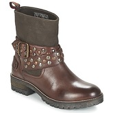 Pepe jeans  HELEN  women's Mid Boots in Brown