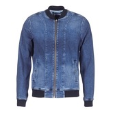 Pepe jeans  BRANDON TEDDY  men's Denim jacket in Blue