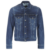 Pepe jeans  PINNER  men's Denim jacket in Grey