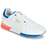 Pepe jeans  TINKER NEON  men's Shoes (Trainers) in White