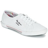 Pepe jeans  ABERLADY  women's Shoes (Trainers) in White