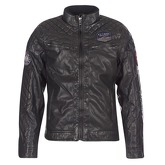 Petrol Industries  GRAVIS  men's Leather jacket in Black