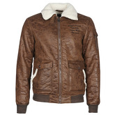 Petrol Industries  BONY  men's Leather jacket in Brown