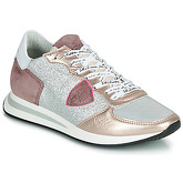 Philippe Model  TROPEZ X  women's Shoes (Trainers) in Silver