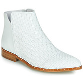 Philippe Morvan  SEDGE V1 TRESSE TIBET BLANCO  women's Mid Boots in White