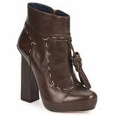 Pollini  PA2405  women's Low Ankle Boots in Brown