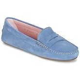 Pretty Ballerinas  MICROTINA  women's Loafers / Casual Shoes in Blue