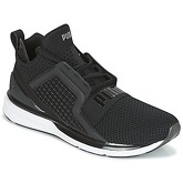 Puma  IGNITE LIMITLESS WEAVE  men's Running Trainers in Black