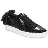 Puma  WN SUEDE BOW PATENT.BLACK  women's Shoes (Trainers) in Black