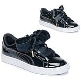 Puma  BASKET HEART PATENT WN'S  women's Shoes (Trainers) in Black