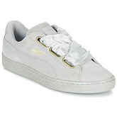 Puma  BASKET HEART SATIN WN'S  women's Shoes (Trainers) in Grey