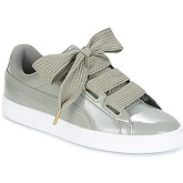 Puma  BASKET HEART PATENT W'S  women's Shoes (Trainers) in Grey