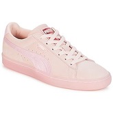 Puma  WN SUEDE CL SATIN.PEARL  women's Shoes (Trainers) in Pink