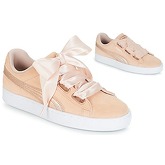 Puma  SUEDE HEART LUNALUX W'S  women's Shoes (Trainers) in Pink