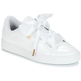Puma  BASKET HEART PATENT WN'S  women's Shoes (Trainers) in White