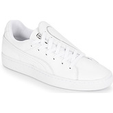 Puma  WN BASKET CRUSH EMBOSS.WH  women's Shoes (Trainers) in White
