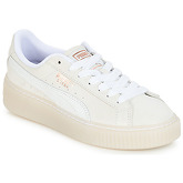 Puma  WN SUEDE PLATFORM ARTICA.W  women's Shoes (Trainers) in White