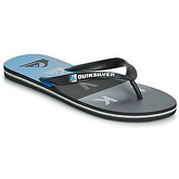 Quiksilver  MOLOKAI WORDBLOCK VOLLEY  M SNDL XKKB  men's Flip flops / Sandals (Shoes) in Black