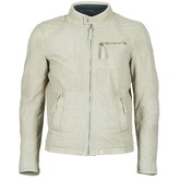 Redskins  MANNIX  men's Leather jacket in Beige