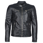 Redskins  KYLE CASTING  men's Leather jacket in Black