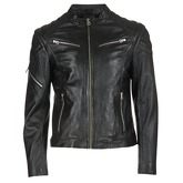 Redskins  FLASH  men's Leather jacket in Black